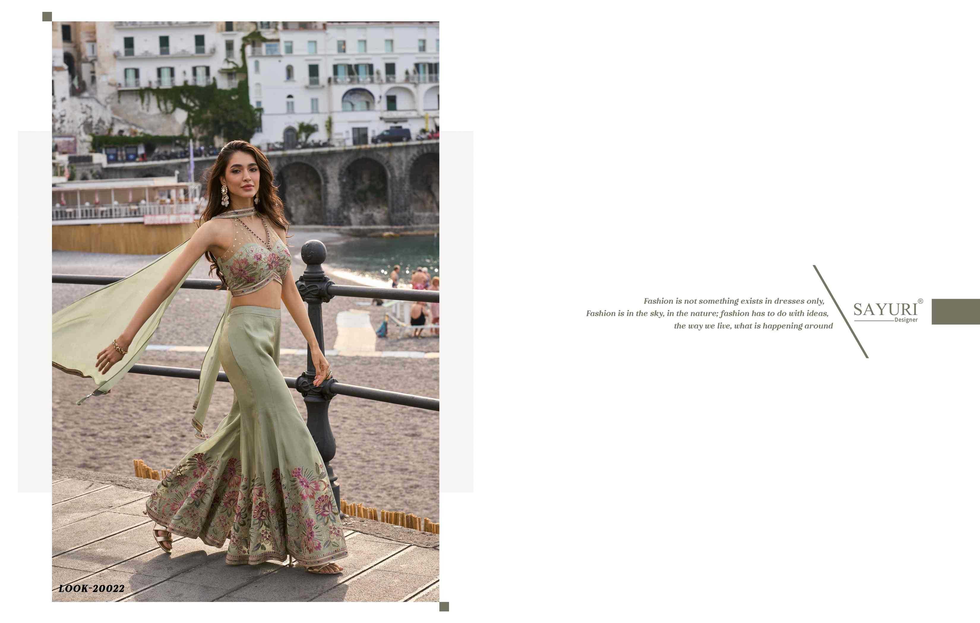 YNF Wholesale Chinon Silk Palazzo Suit KESH481 SAYURI NAYSA | Surat Manufacturer