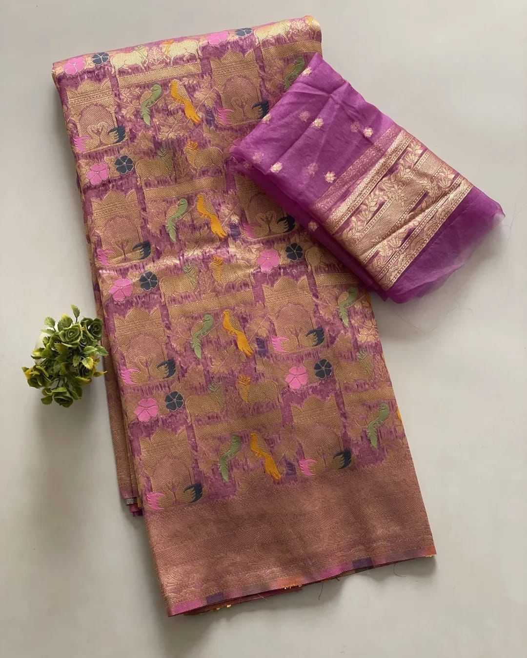 YNF Wholesale Organza Silk Soft Silk Sarees KESH484 Aarohi | Surat Manufacturer