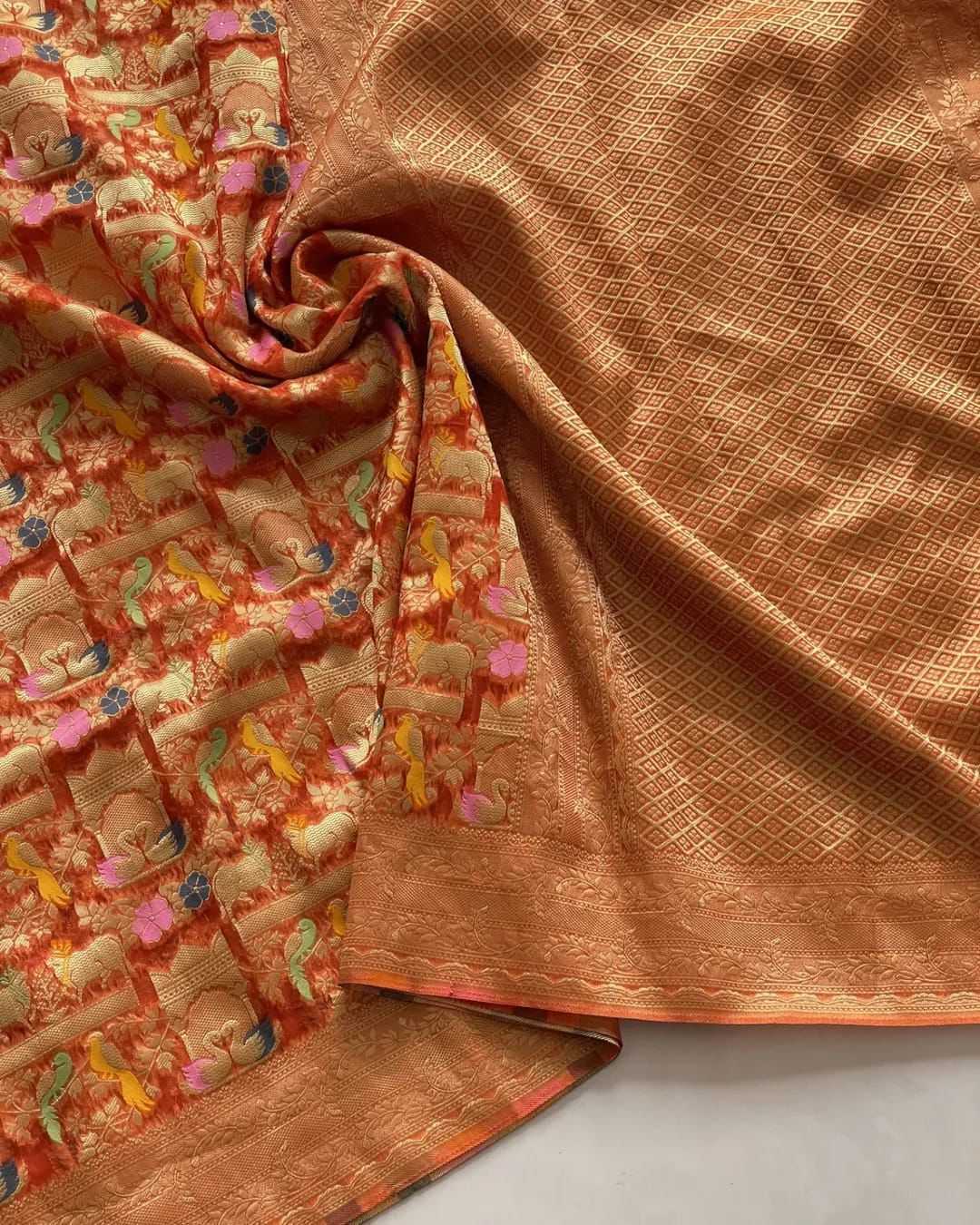 YNF Wholesale Organza Silk Soft Silk Sarees KESH484 Aarohi | Surat Manufacturer