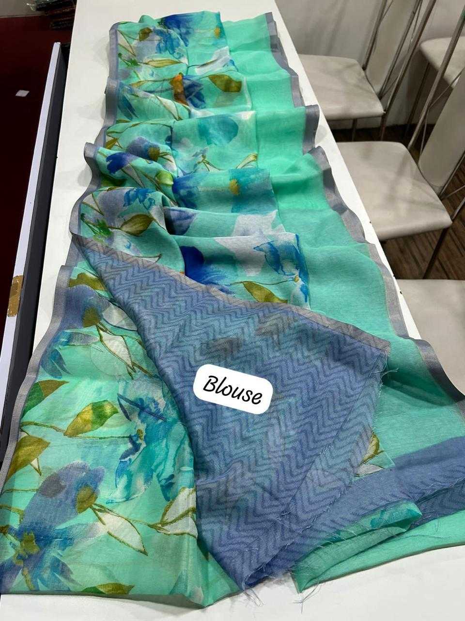 YNF Wholesale Linen Designer Sarees  | Surat Manufacturer