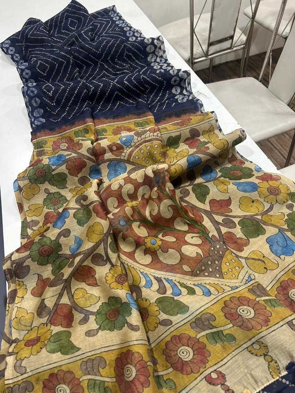 YNF Wholesale Linen Fancy Sarees  | Surat Manufacturer