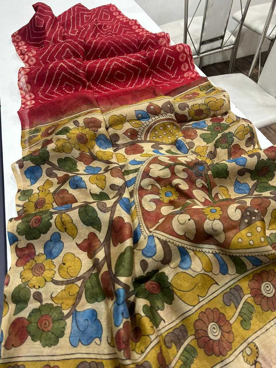 YNF Wholesale Linen Fancy Sarees  | Surat Manufacturer