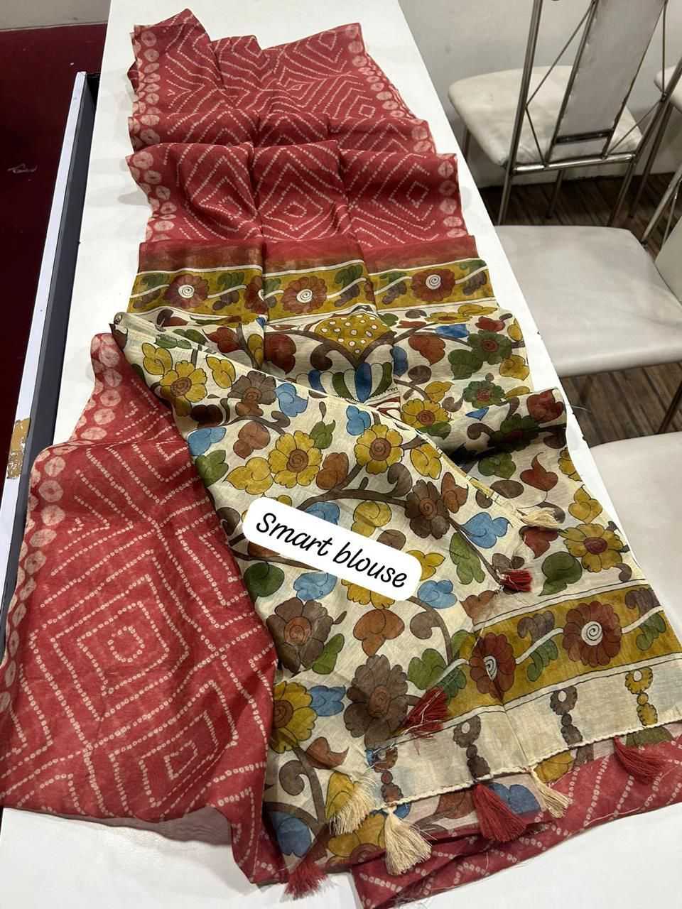 YNF Wholesale Linen Fancy Sarees  | Surat Manufacturer