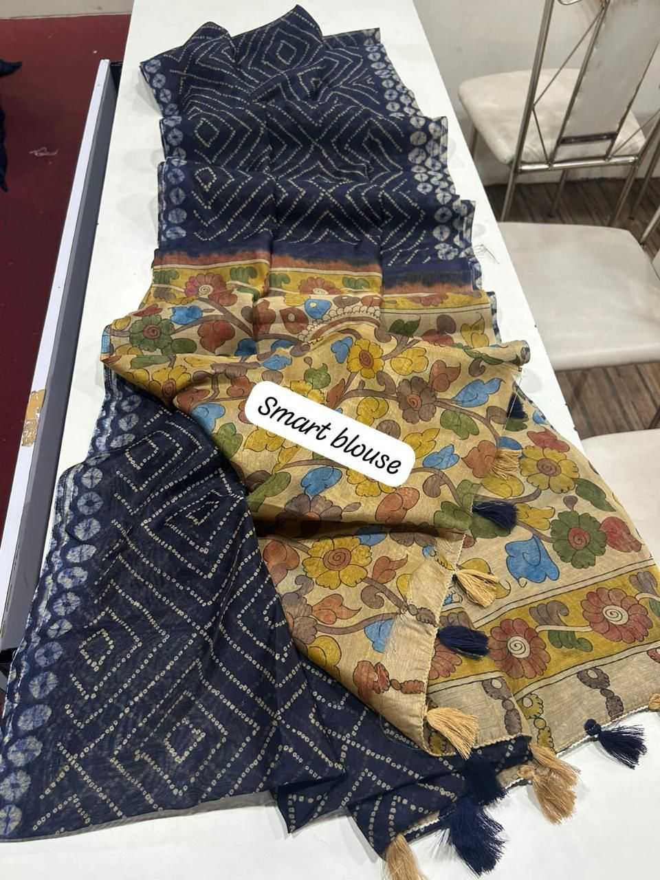 YNF Wholesale Linen Fancy Sarees  | Surat Manufacturer
