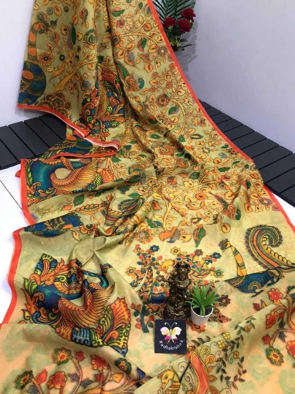 YNF Wholesale Linen Designer Sarees  | Surat Manufacturer