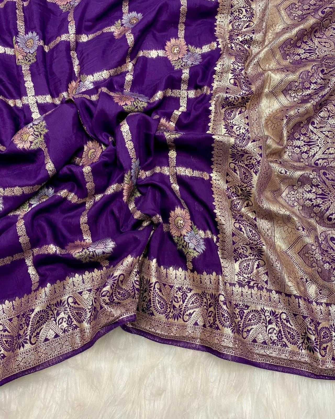 YNF Wholesale Russian Silk Soft Silk Sarees KESH484 Gautami | Surat Manufacturer