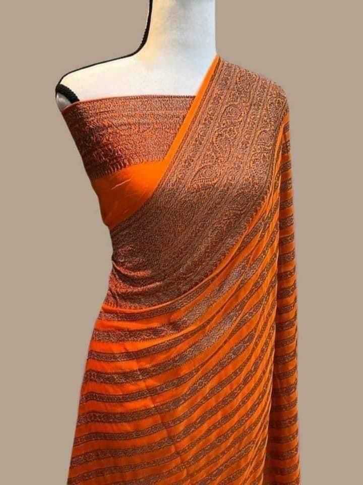 YNF Wholesale Georgette Fancy Sarees  | Surat Manufacturer