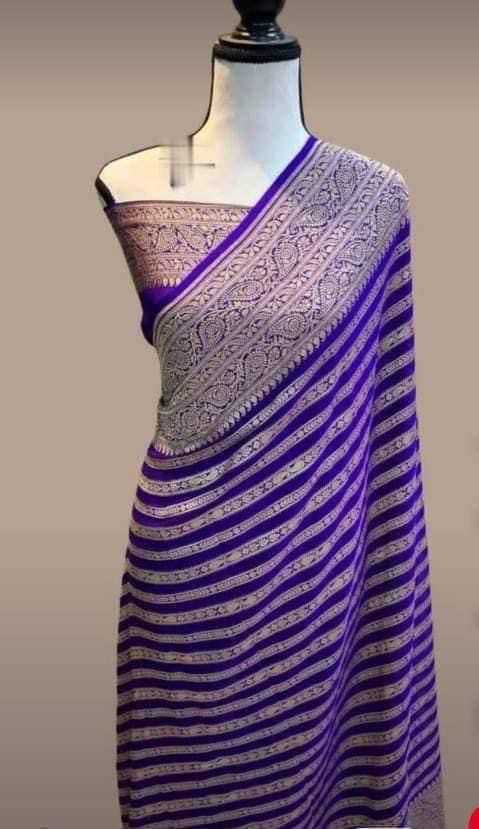YNF Wholesale Georgette Fancy Sarees  | Surat Manufacturer