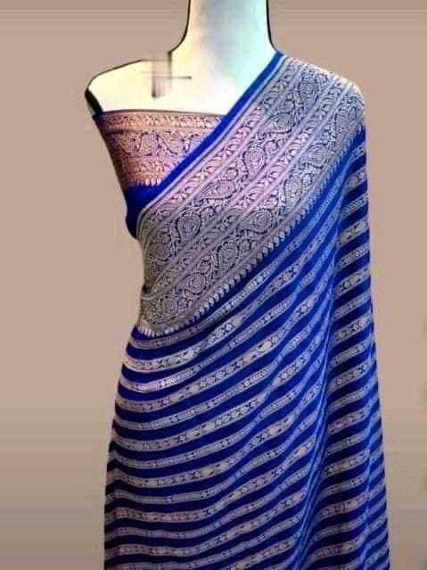 YNF Wholesale Georgette Fancy Sarees  | Surat Manufacturer