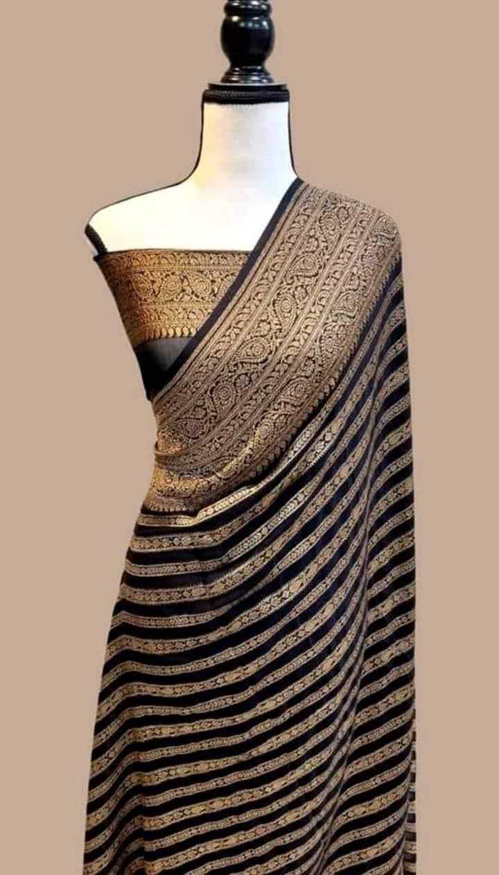 YNF Wholesale Georgette Fancy Sarees  | Surat Manufacturer