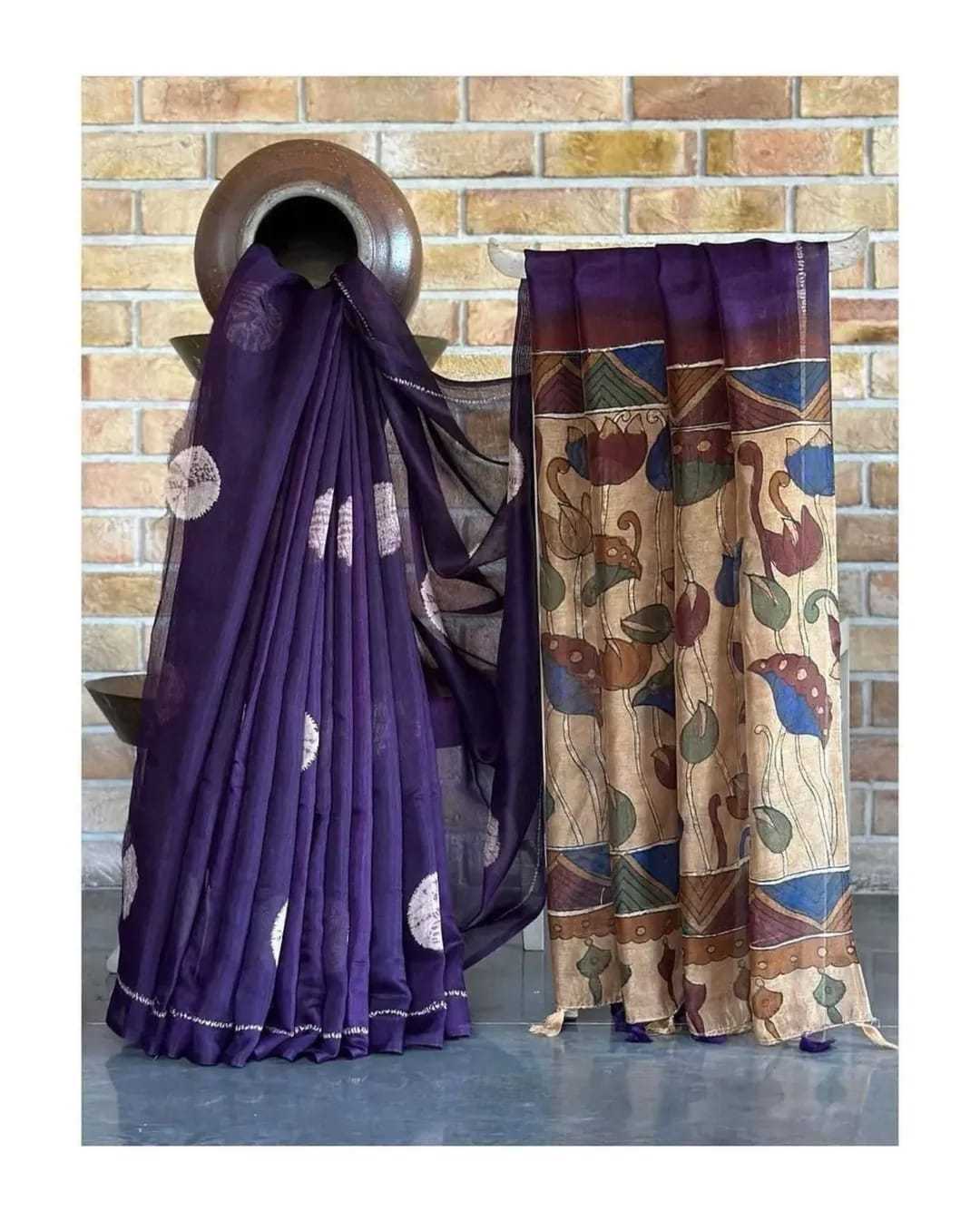 YNF Wholesale Linen Designer Sarees  | Surat Manufacturer