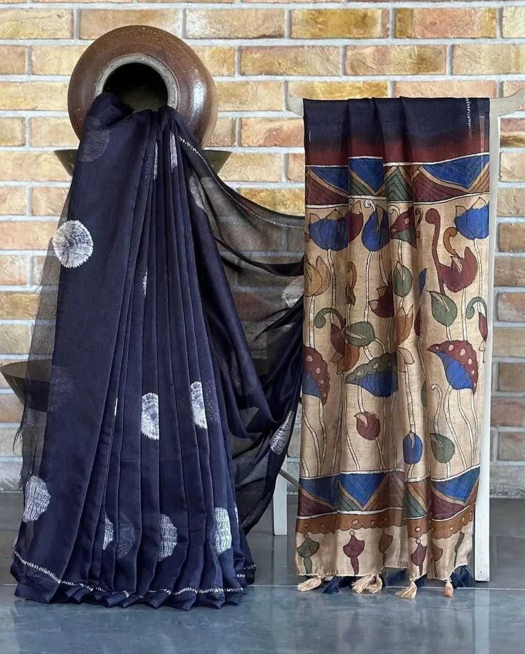 YNF Wholesale Linen Designer Sarees  | Surat Manufacturer