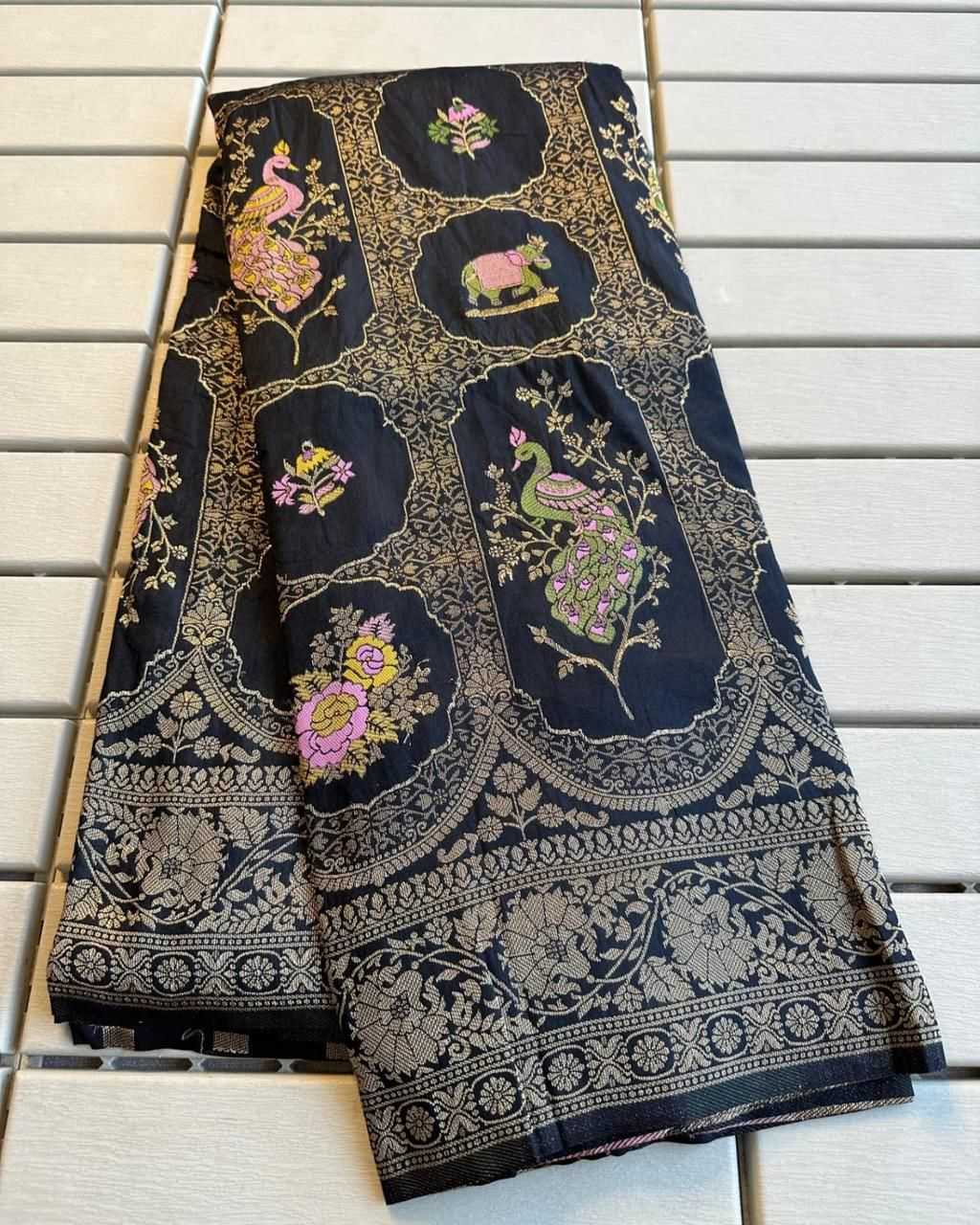 YNF Wholesale Banarasi Soft Silk Soft Silk Sarees  | Surat Manufacturer