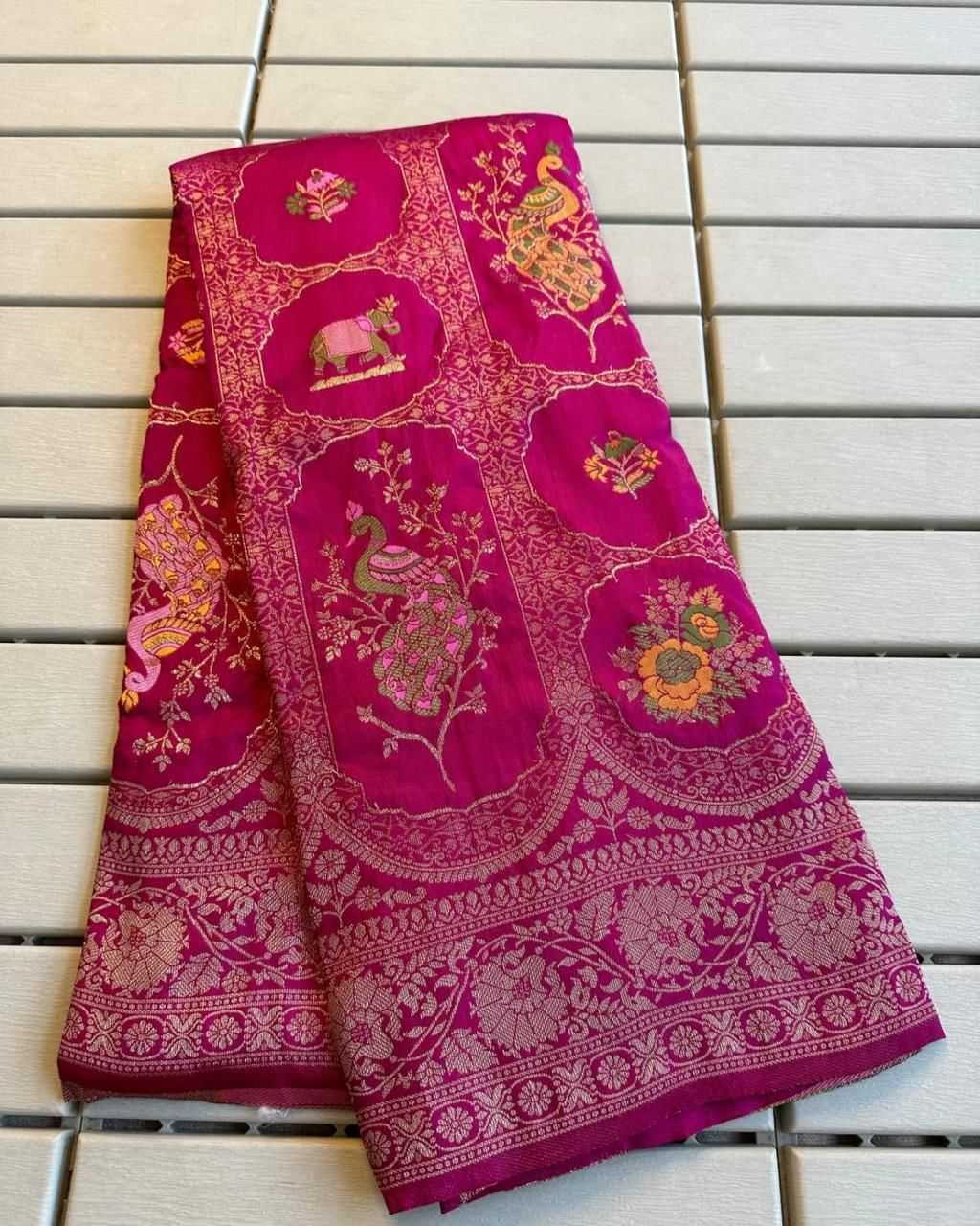 YNF Wholesale Banarasi Soft Silk Soft Silk Sarees  | Surat Manufacturer