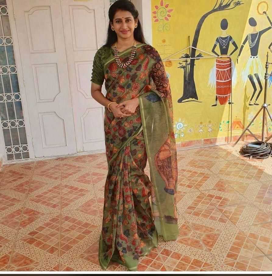 YNF Wholesale Linen Designer Sarees  | Surat Manufacturer