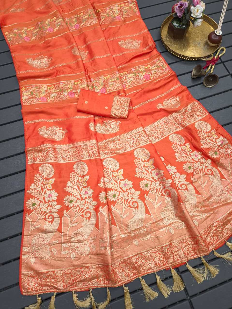 YNF Wholesale Russian Silk Designer Sarees  | Surat Manufacturer