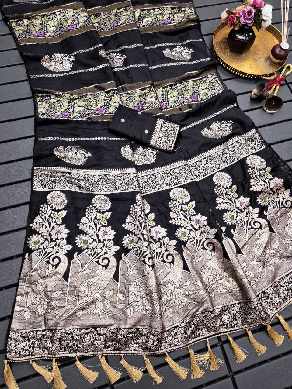 YNF Wholesale Russian Silk Designer Sarees  | Surat Manufacturer