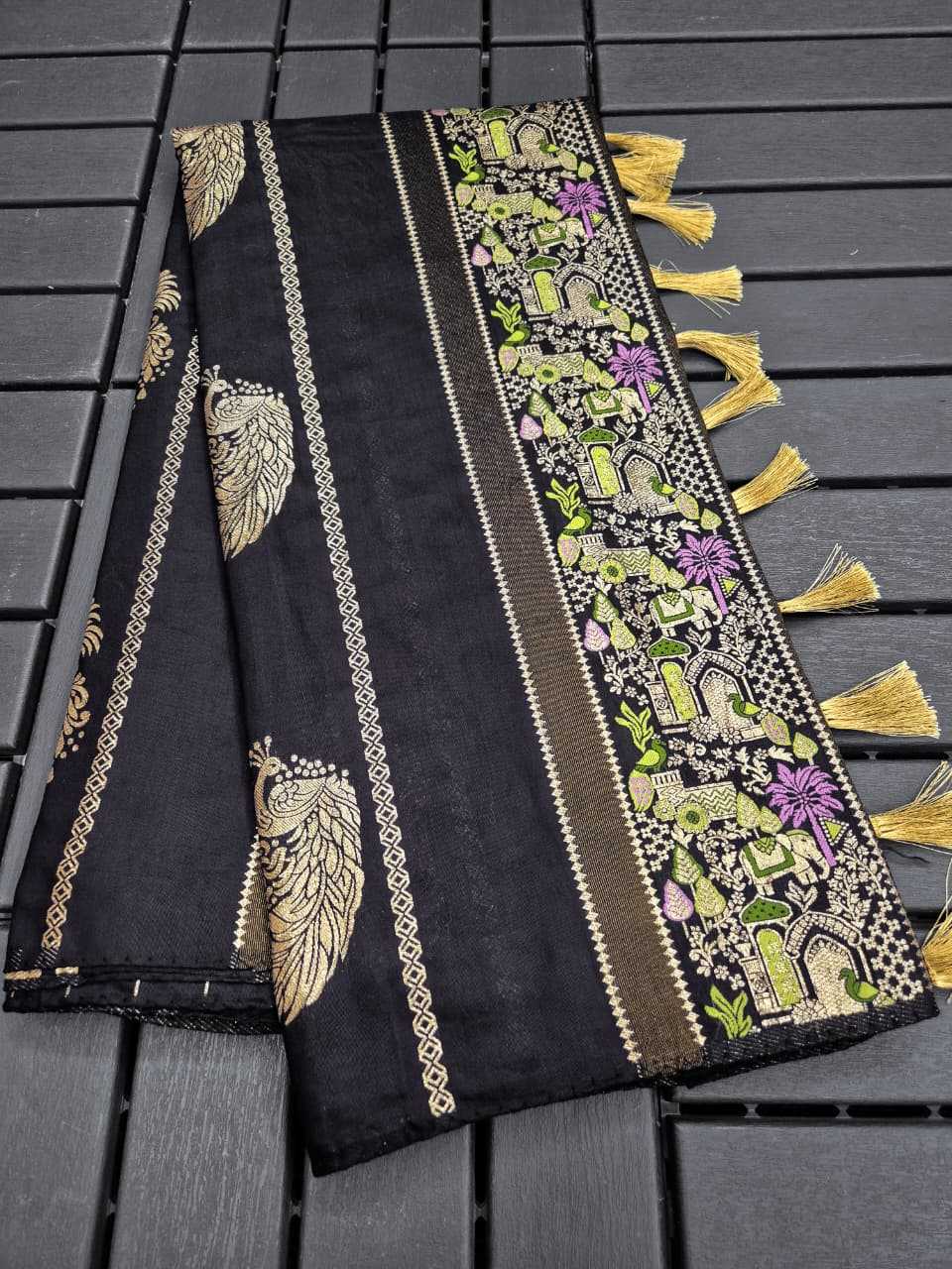 YNF Wholesale Russian Silk Designer Sarees  | Surat Manufacturer