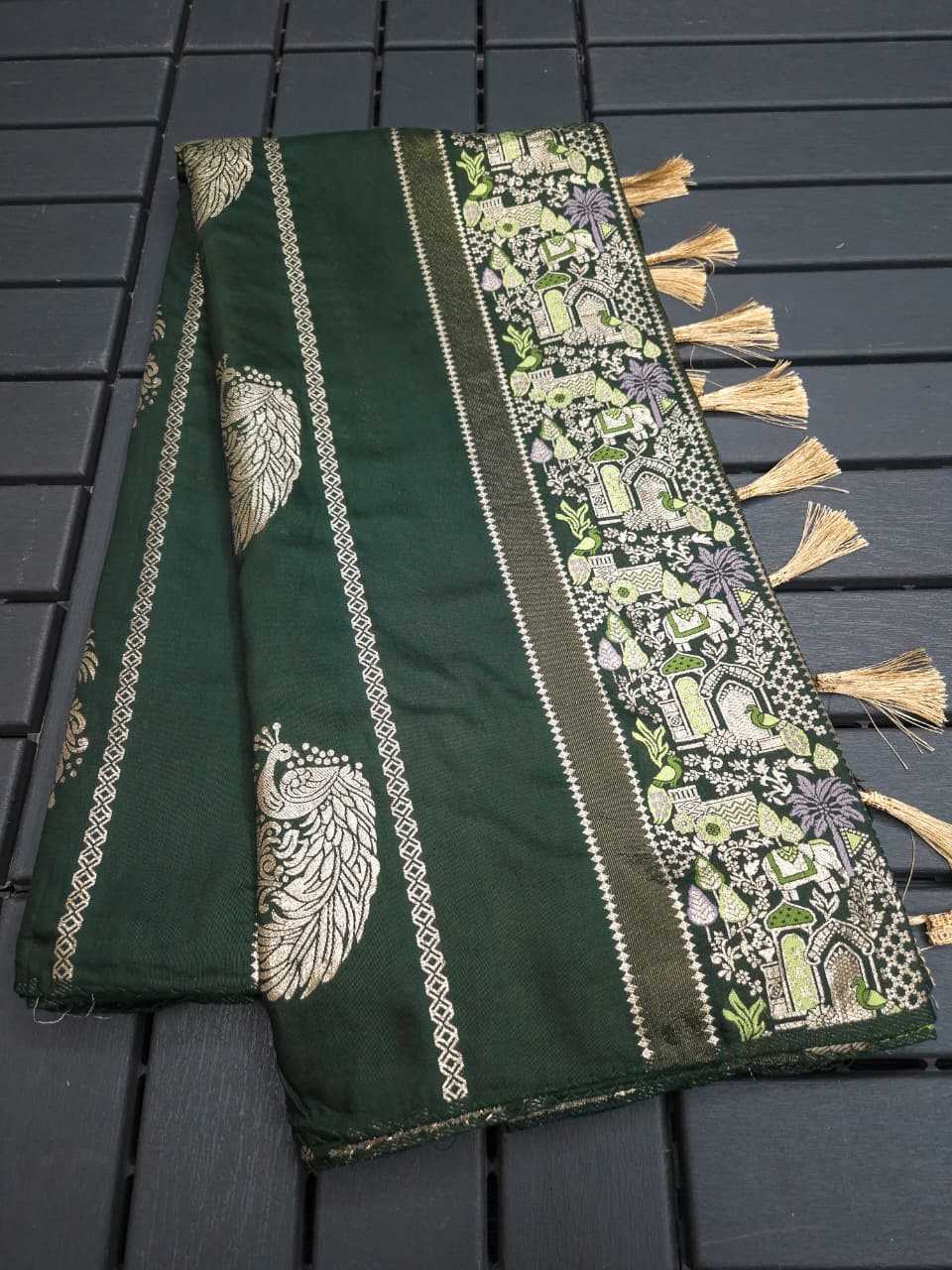 YNF Wholesale Russian Silk Designer Sarees  | Surat Manufacturer