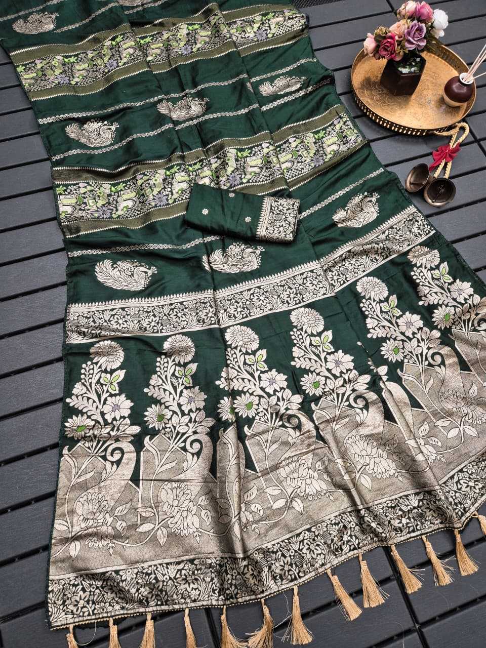 YNF Wholesale Russian Silk Designer Sarees  | Surat Manufacturer