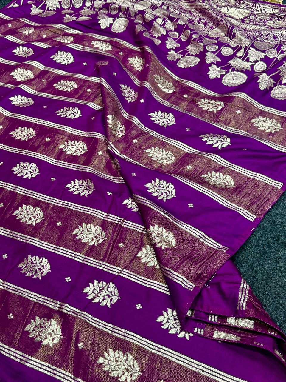 YNF Wholesale Russian Silk Designer Sarees  | Surat Manufacturer