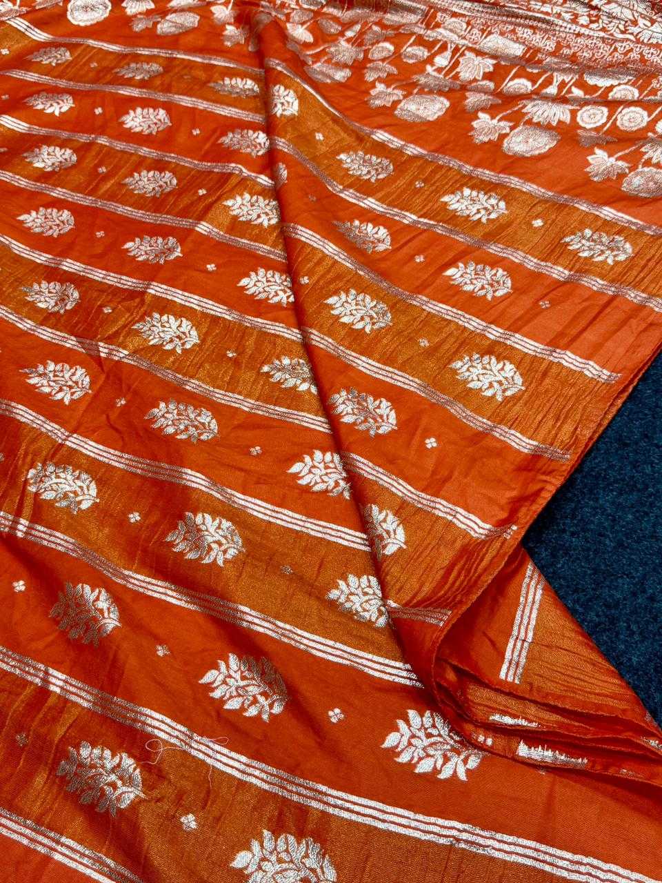YNF Wholesale Russian Silk Designer Sarees  | Surat Manufacturer