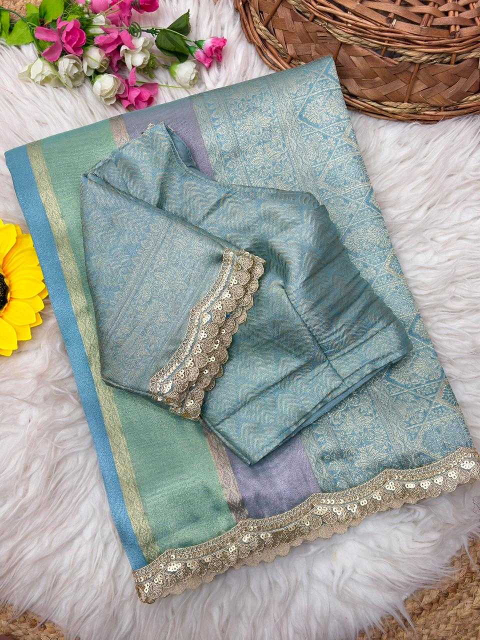 YNF Wholesale Tissue Silk Soft Silk Sarees KESH484 Vrinda | Surat Manufacturer