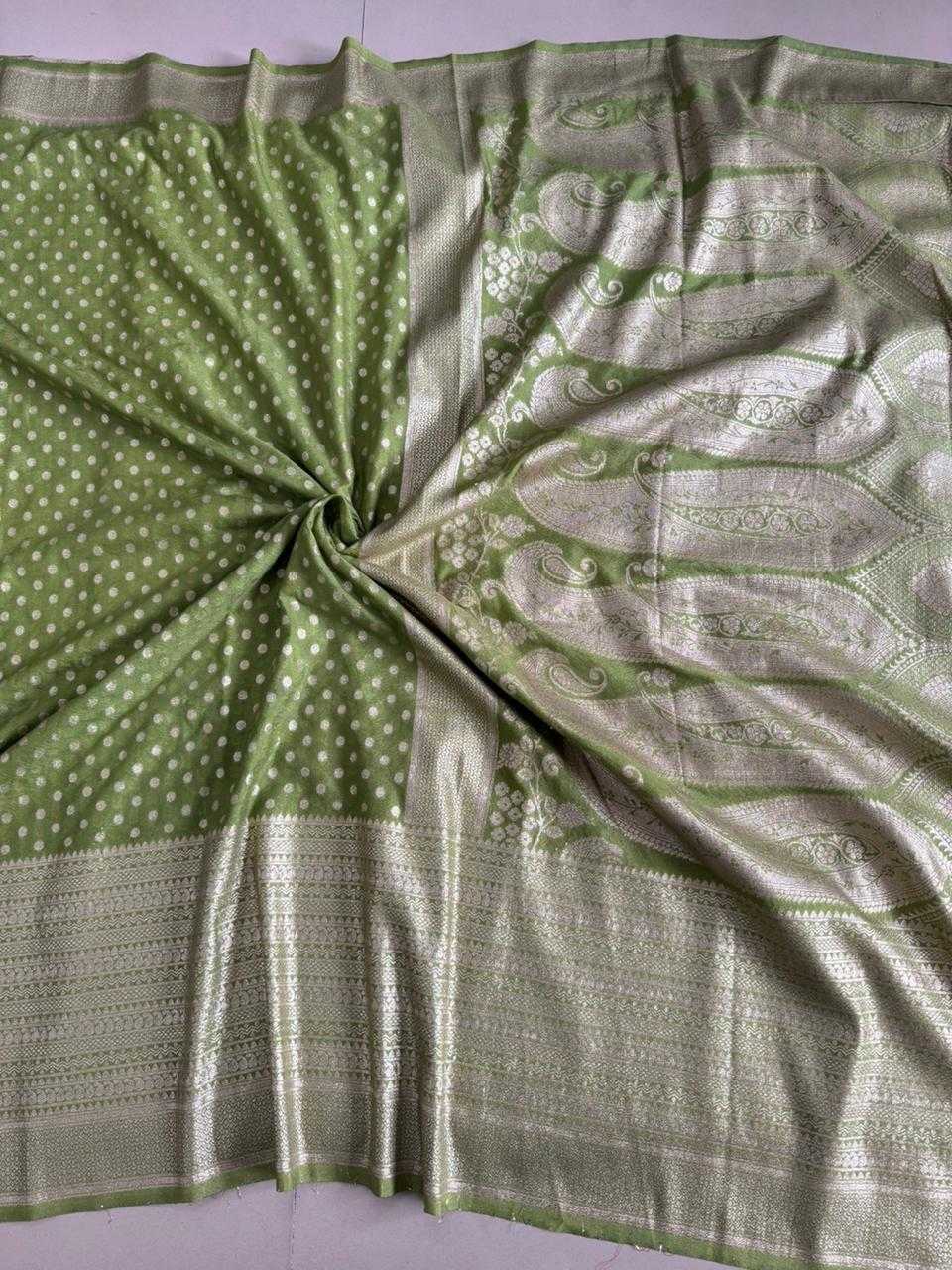 YNF Wholesale Crepe Silk Butta Sarees  | Surat Manufacturer