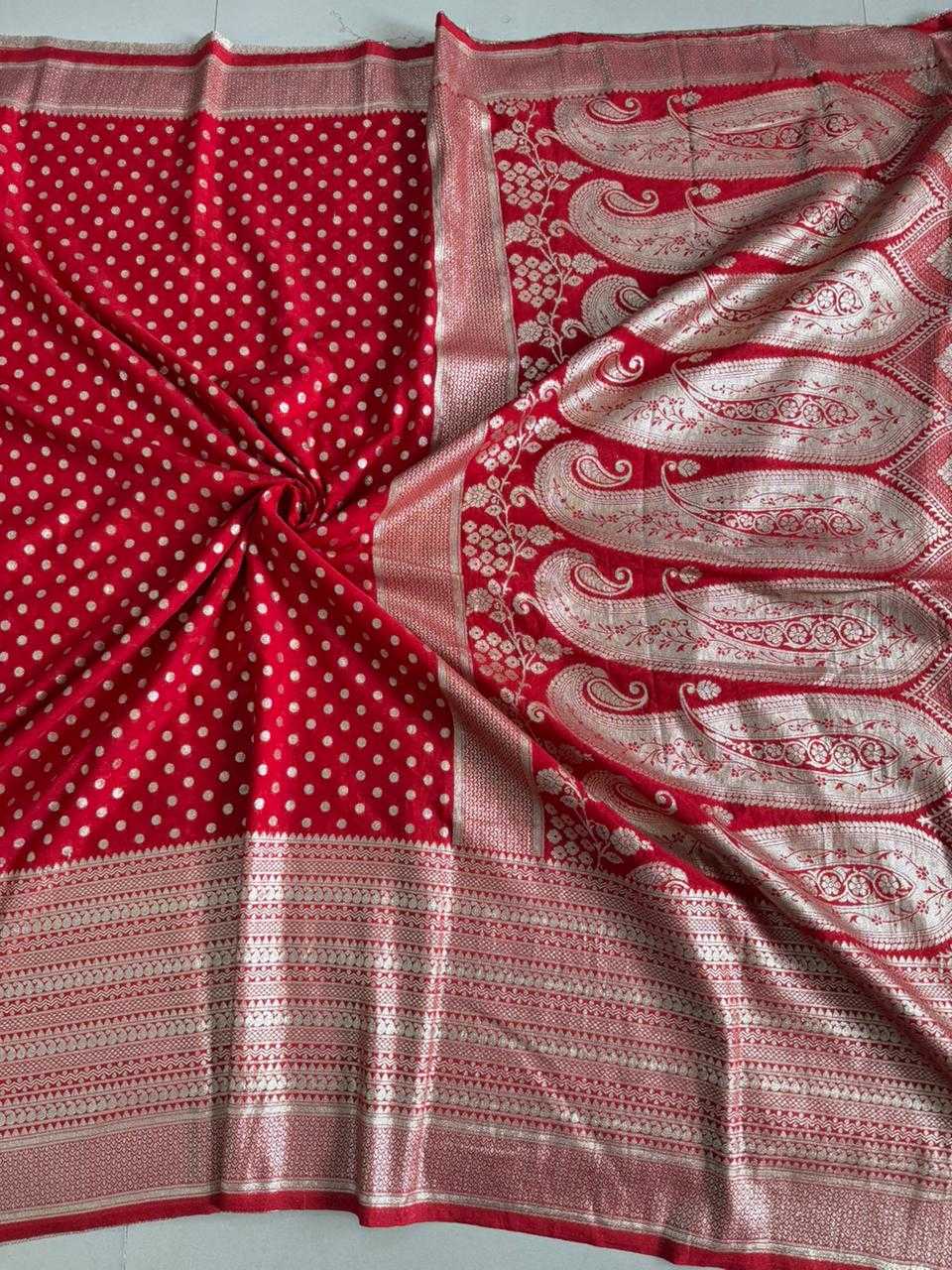 YNF Wholesale Crepe Silk Butta Sarees  | Surat Manufacturer