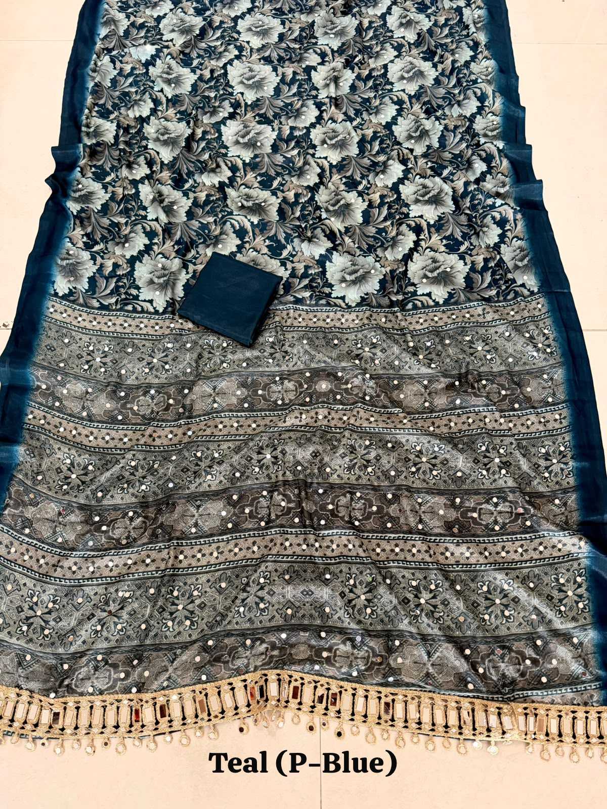 YNF Wholesale Satin Mirror Work Saree KESH485 CHING | Surat Manufacturer