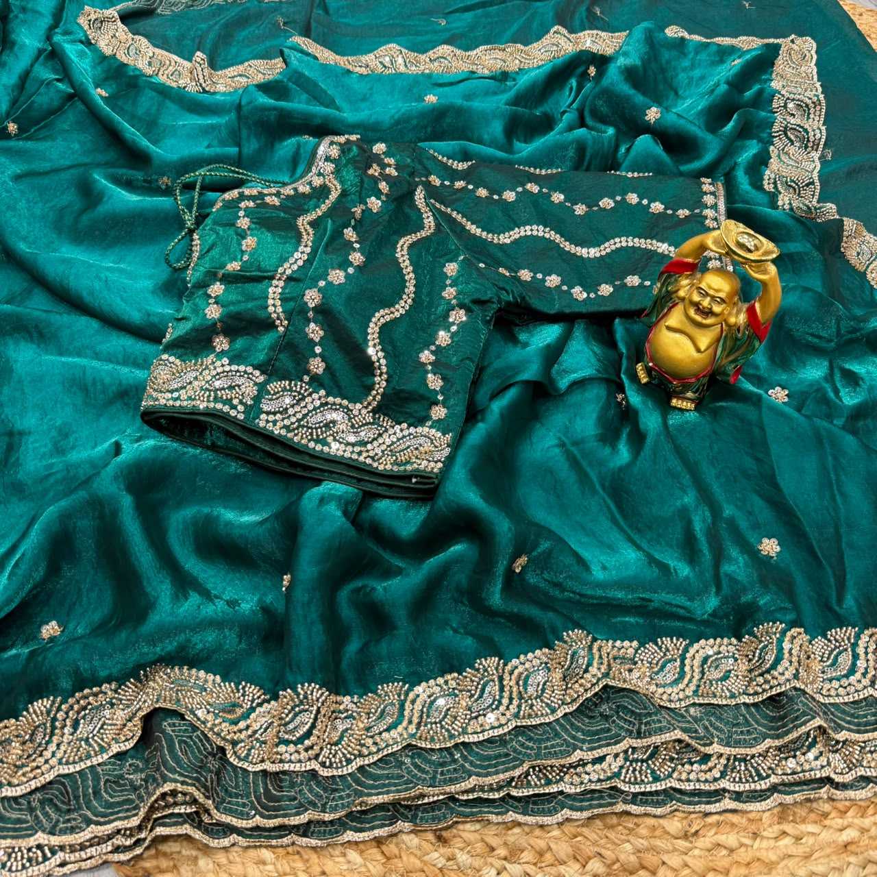 YNF Wholesale Space Silk Handloom Sarees  | Surat Manufacturer