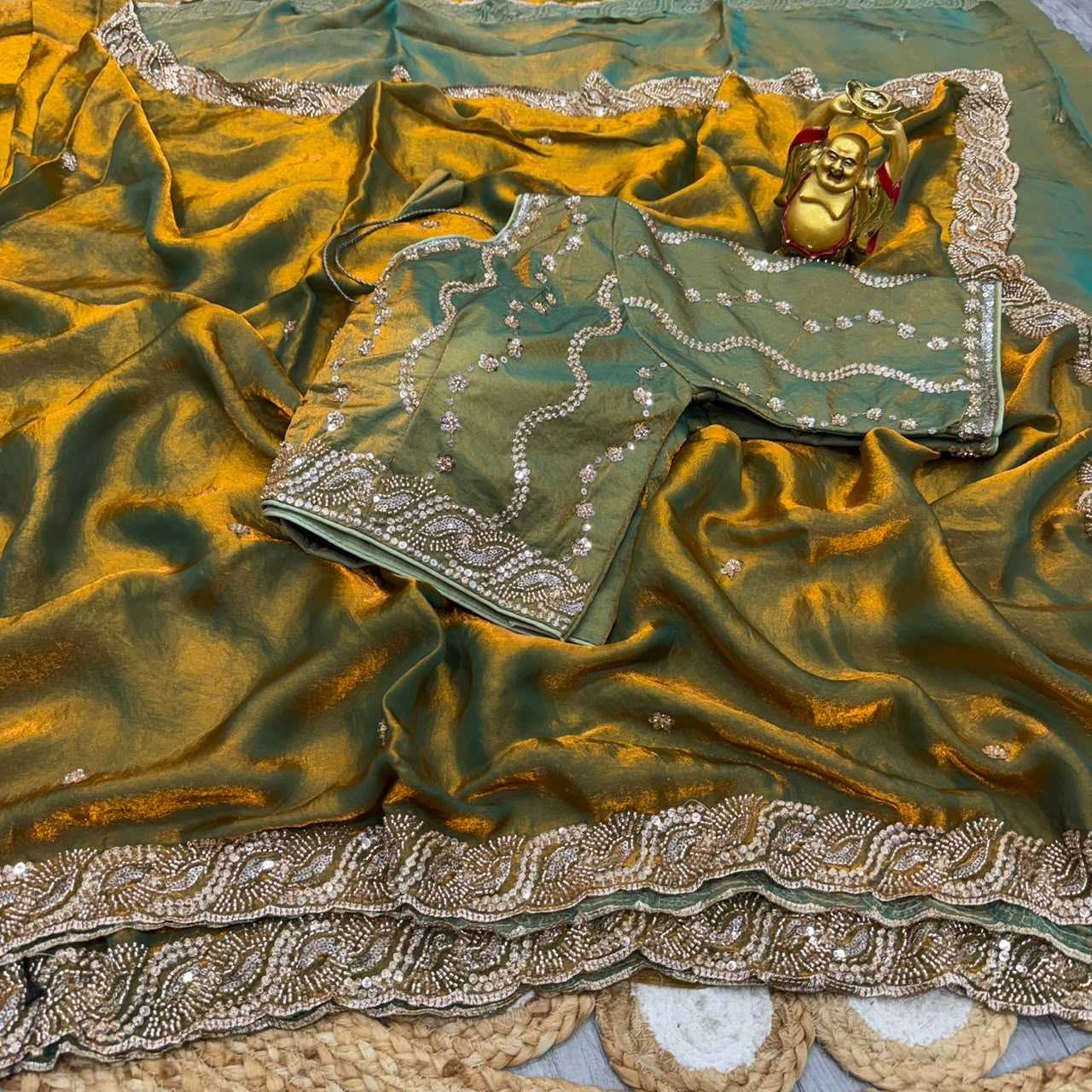 YNF Wholesale Space Silk Handloom Sarees  | Surat Manufacturer