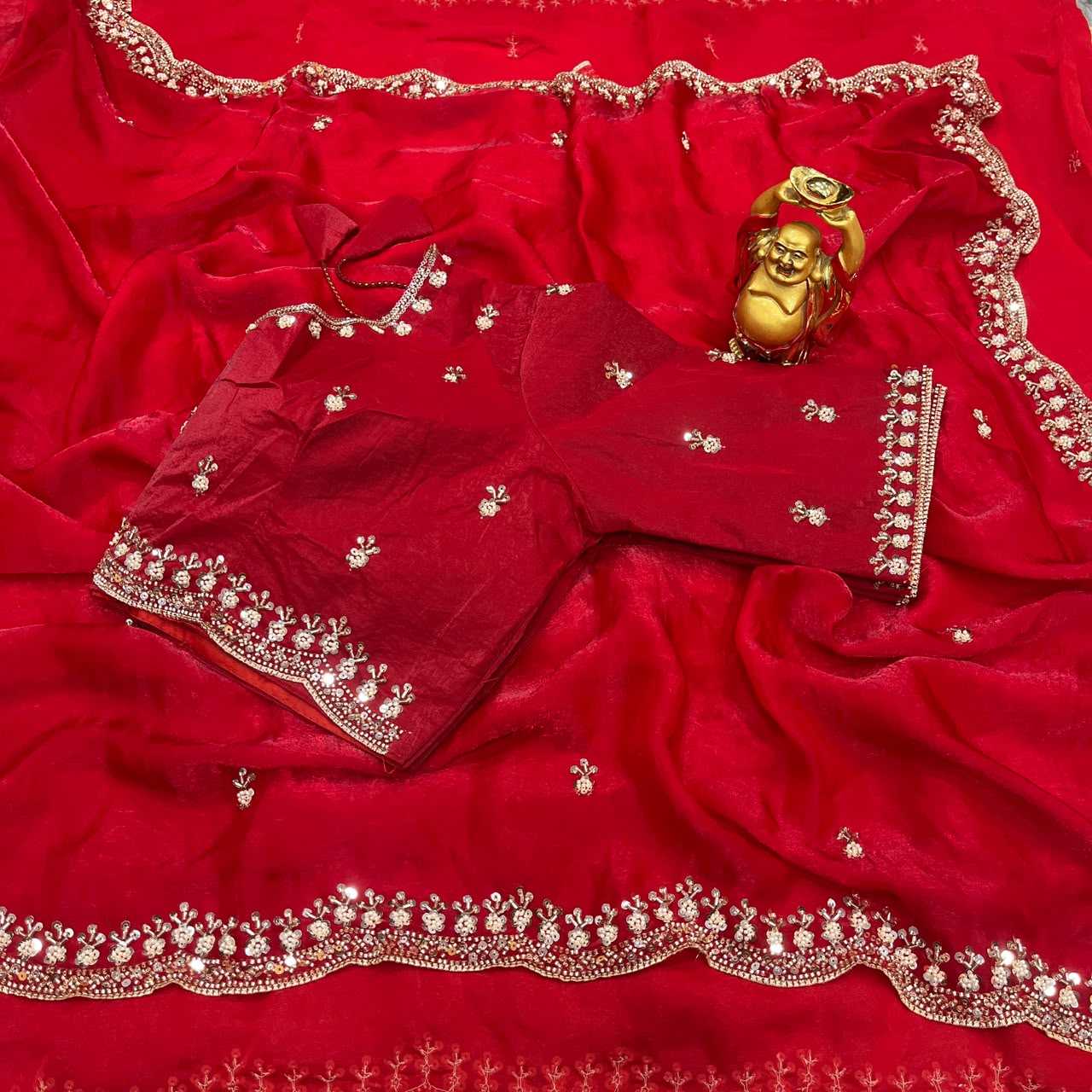 YNF Wholesale Space Silk Party Wear Silk Sarees  | Surat Manufacturer