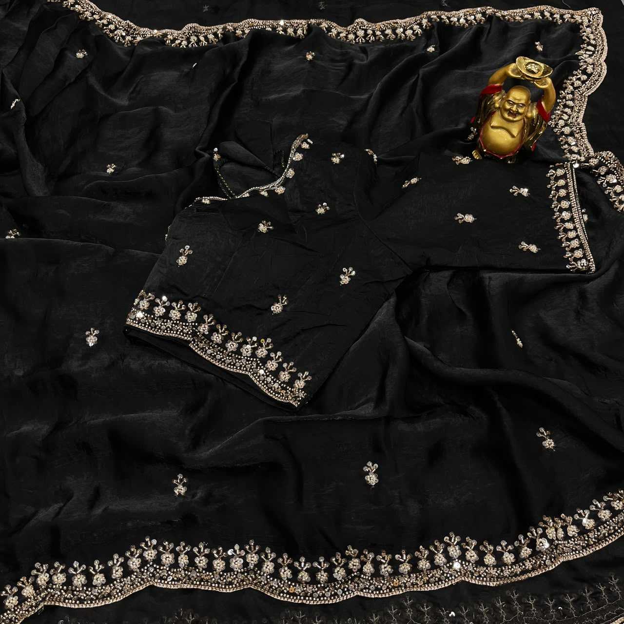 YNF Wholesale Space Silk Party Wear Silk Sarees  | Surat Manufacturer