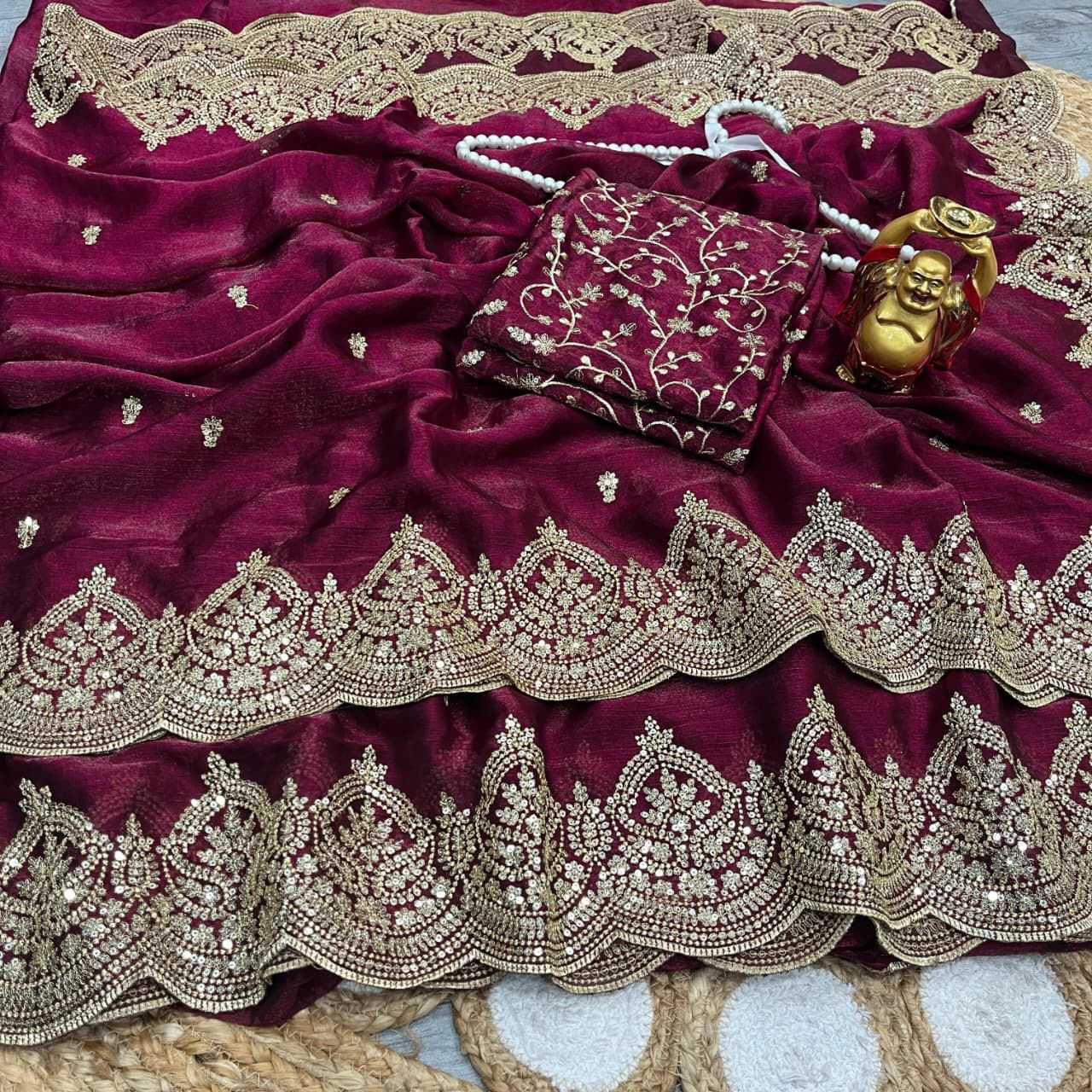 YNF Wholesale Chiffon Designer Sarees  | Surat Manufacturer