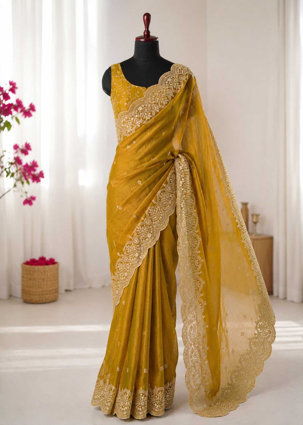 YNF Wholesale Chiffon Designer Sarees  | Surat Manufacturer