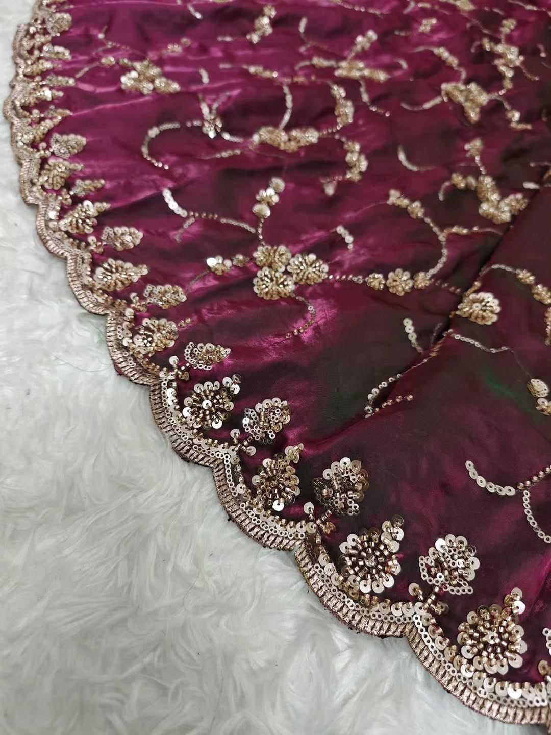 YNF Wholesale Space Silk Party Wear Silk Sarees  | Surat Manufacturer
