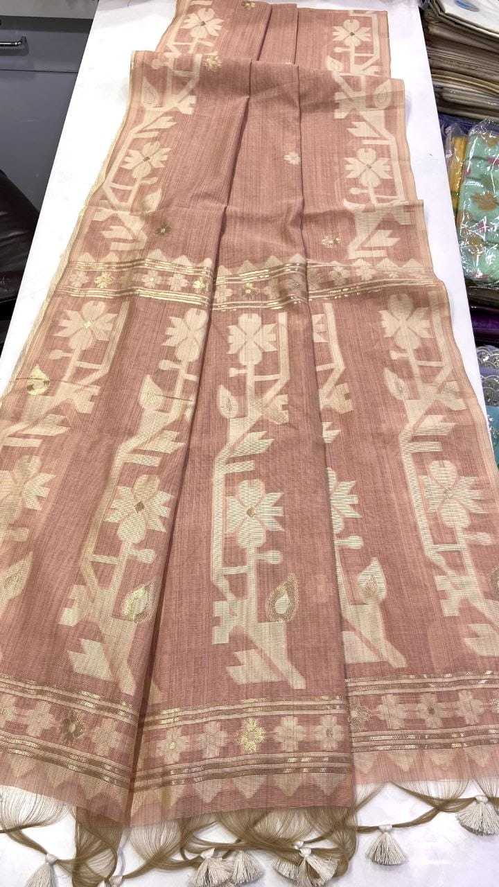 YNF Wholesale Soft Jamdani Party Wear Sarees  | Surat Manufacturer