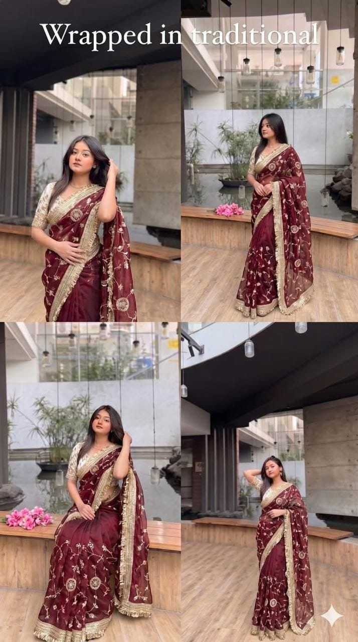 YNF Wholesale Space Silk Designer Sarees KESH488 BITS | Surat Manufacturer