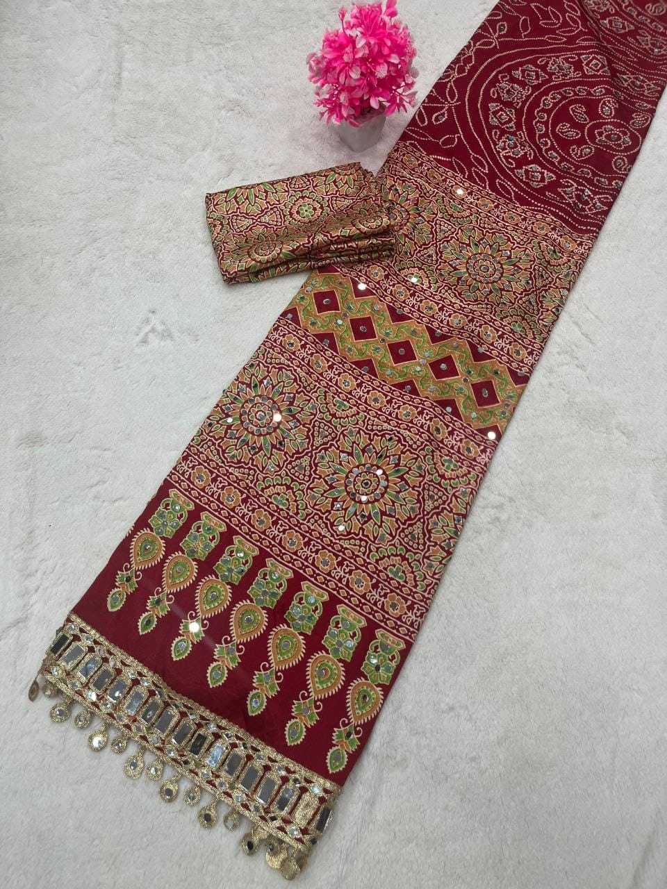 YNF Wholesale Crepe Silk Printed Sarees  | Surat Manufacturer
