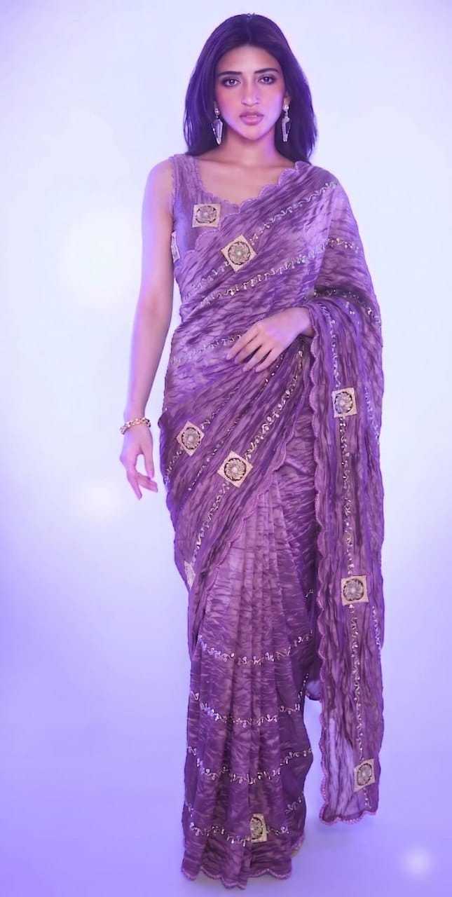 YNF Wholesale Crush Silk Designer Sarees KESH488 Crush | Surat Manufacturer