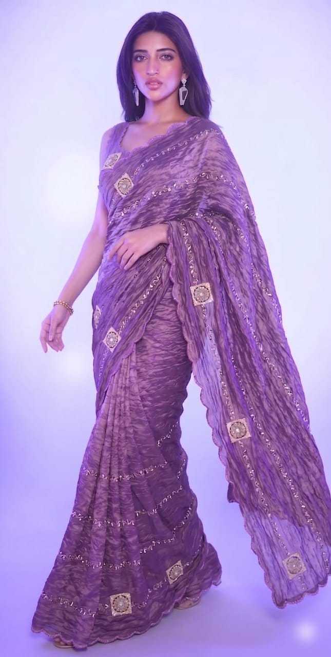 YNF Wholesale Crush Silk Designer Sarees KESH488 Crush | Surat Manufacturer
