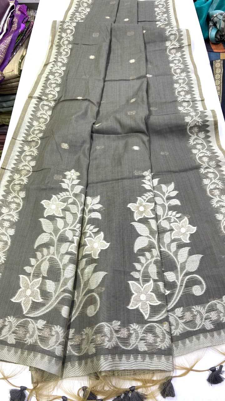 YNF Wholesale Soft Jamdani Floral Sarees KESH488 DAN | Surat Manufacturer