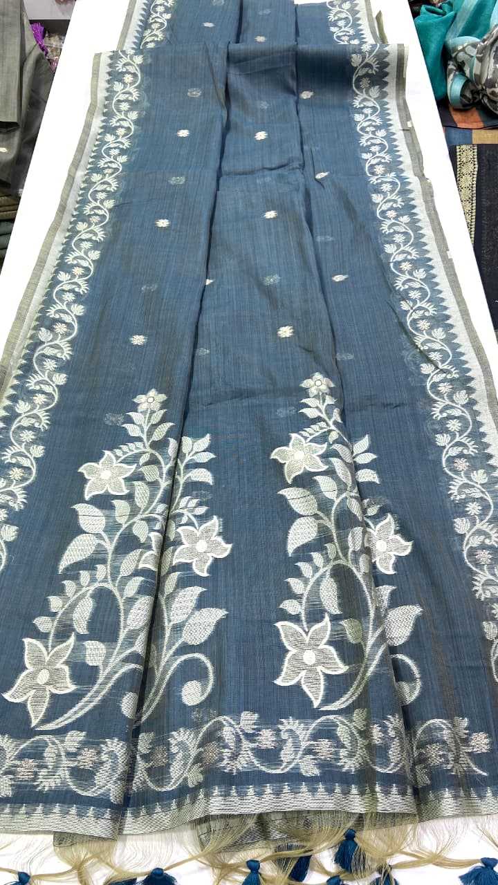 YNF Wholesale Soft Jamdani Floral Sarees KESH488 DAN | Surat Manufacturer