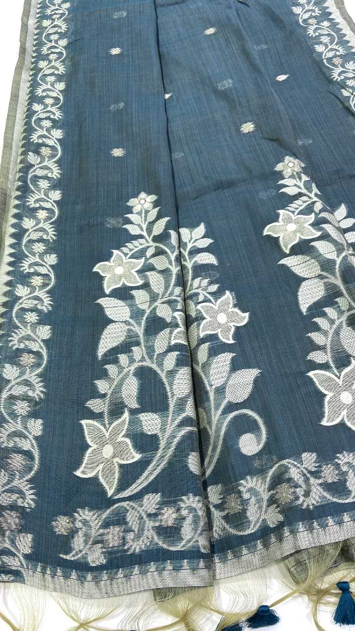 YNF Wholesale Soft Jamdani Floral Sarees KESH488 DAN | Surat Manufacturer