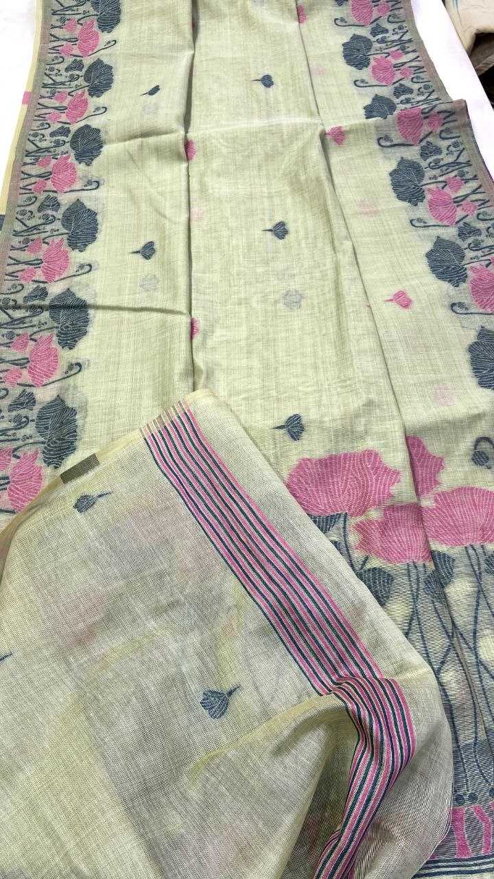 YNF Wholesale Soft Jamdani Designer Sarees  | Surat Manufacturer