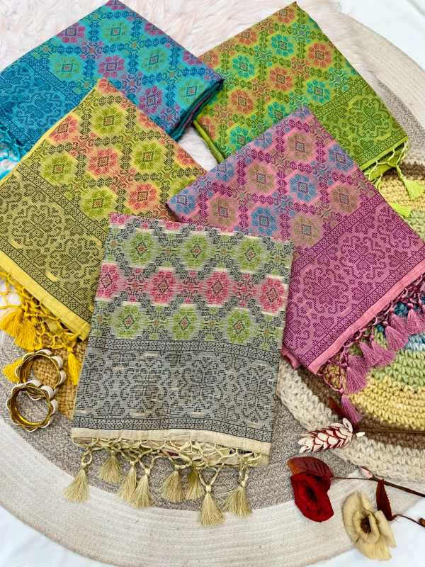 YNF Wholesale Cotton Designer Sarees KESH488 Finish | Surat Manufacturer