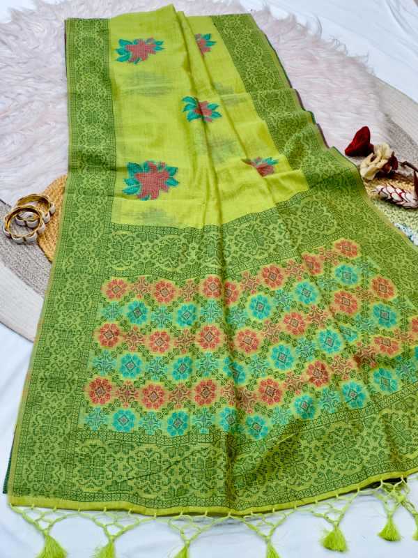 YNF Wholesale Cotton Designer Sarees KESH488 Finish | Surat Manufacturer