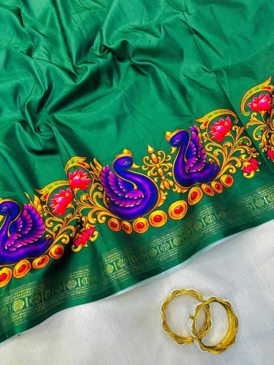 YNF Wholesale Premium Silk Printed Sarees  | Surat Manufacturer