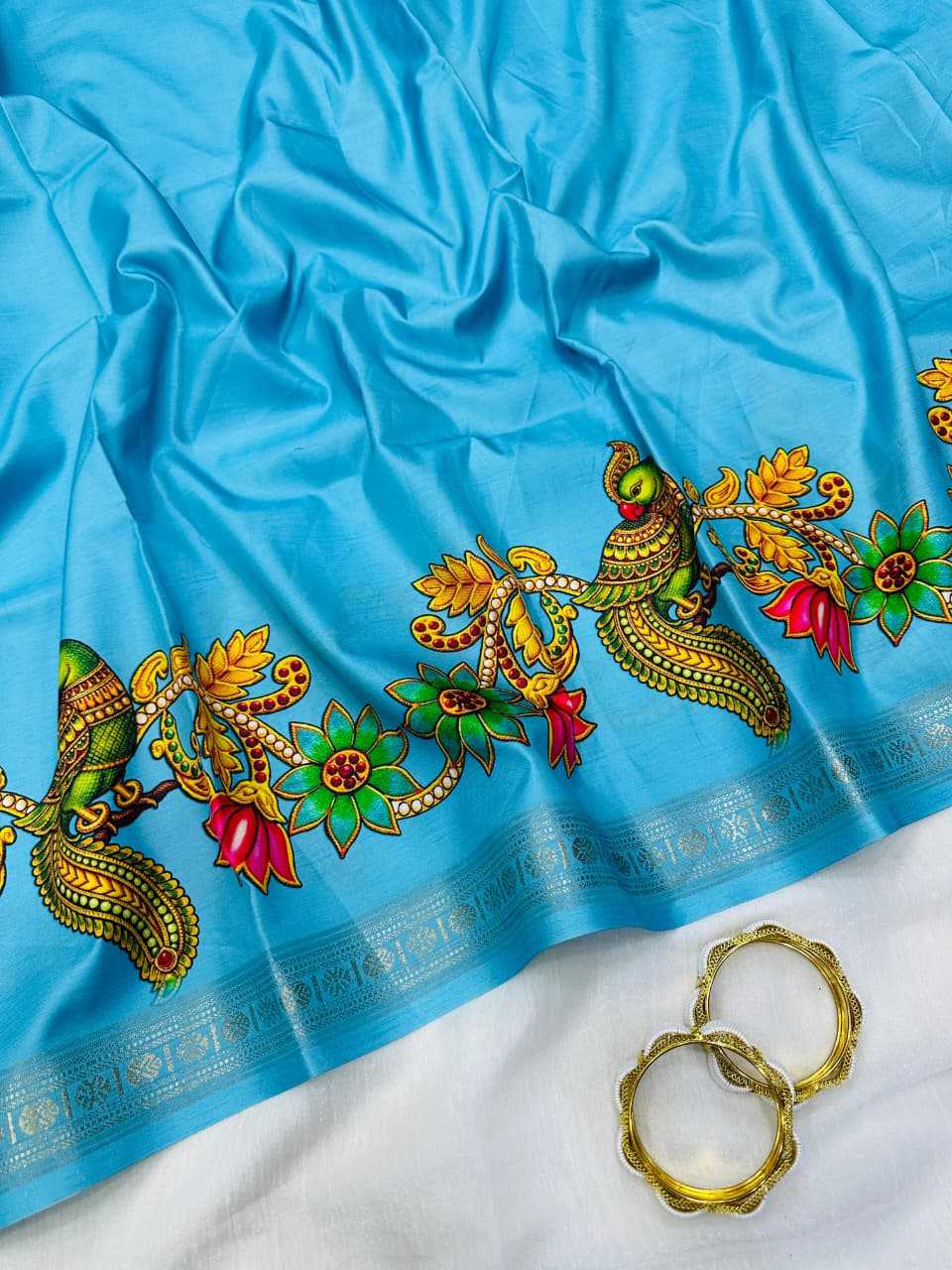 YNF Wholesale Premium Silk Printed Sarees  | Surat Manufacturer